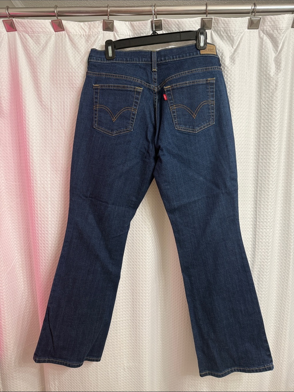Levi's 515 Women's Dark Blue Boot Cut Jeans 8 Short